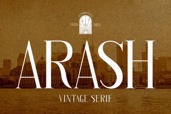 Arash Serif Font: A Blend of Vintage Charm and Modern Elegance