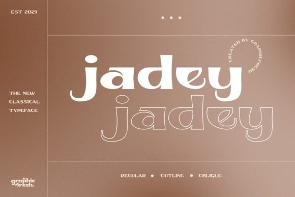 Discover Jadey: A Slab Serif with Ethnic Charm