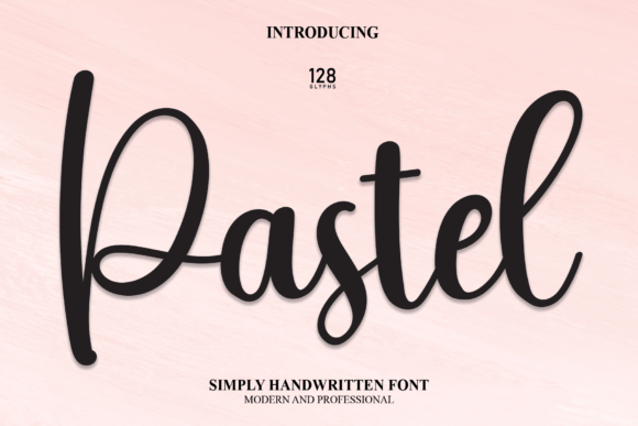 Discover Pastel: A Bold Handwritten Font for Headlines