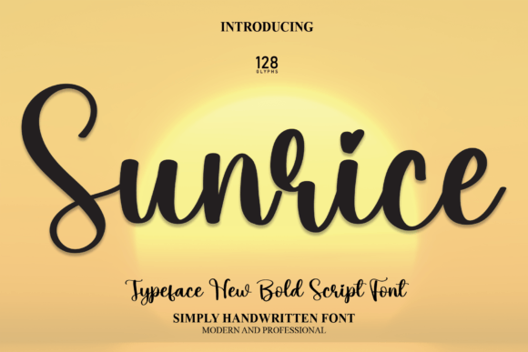Discovering Sunrice: A Modern Handwritten Typeface