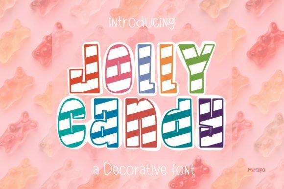 Jolly Candy: The Sweet Typeface for Playful Designs
