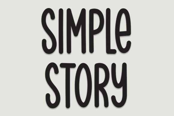 Simple Story: The Handwritten Font with Professional Polish